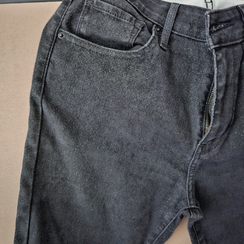 Metallic jeans